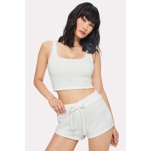 New Fabletics Yitty Pet Me Tank On My Ivories Women's size S